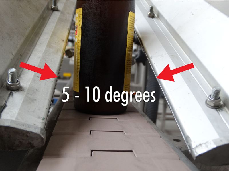 5 - 10 degrees, 6 key points to ensure an optimal efficiency of your air knives, CYAGO, Drying and blowing solutions